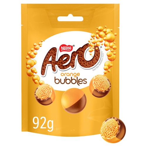 Aero Bubbles Orange Pouch