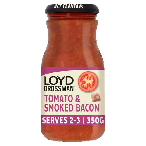 Loyd Grossman Tomato & Smoked Bacon Pasta Sauce