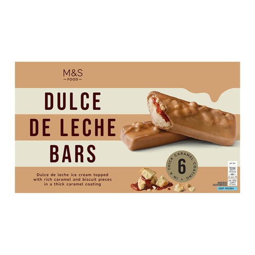 M&S Dreamy Dulce De Leche Bars