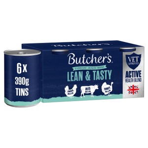 Butcher's Wholegrain Lean & Tasty Low Fat Dog Food Tins