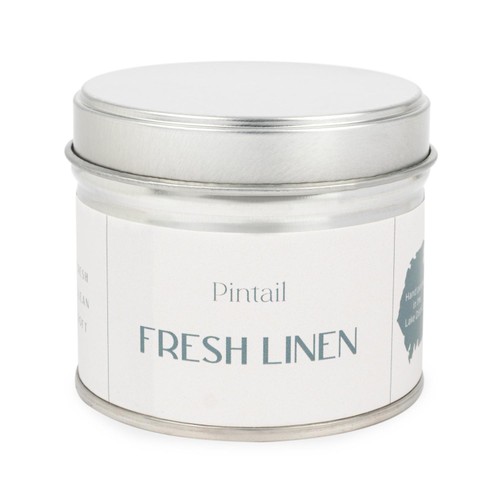 Pintail Candles Fresh Linen Classic Tin Candle