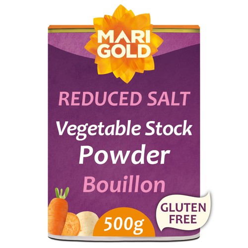 Marigold Health Foods Swiss Vegetable Bouillon Reduced Salt Family