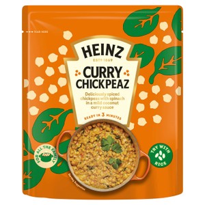 Heinz Curry Chickpeas Family Pack with Coconut and Spinach
