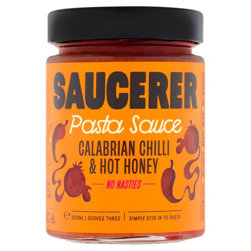 Saucerer Calabrian Chilli and Hot Honey Pasta Sauce