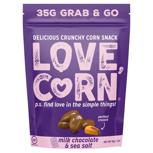 Love Corn Milk Chocolate & Sea Salt