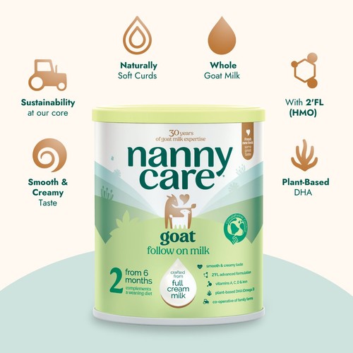Nannycare Goat Stage 2 Follow On Milk Formula