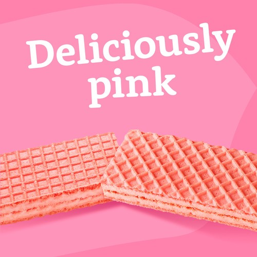 McVitie's Tasties Pink Wafer Biscuits