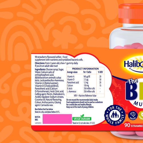 Haliborange BIG Multivitamins Strawberry