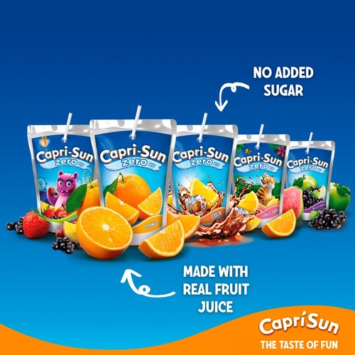 Capri Sun Jungle Zero Party Pack Kids Juice Drink