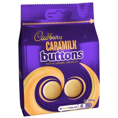Cadbury Caramilk Chocolate Buttons Bag