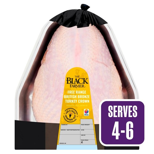 The Black Farmer Free Range Bronze Turkey Crown