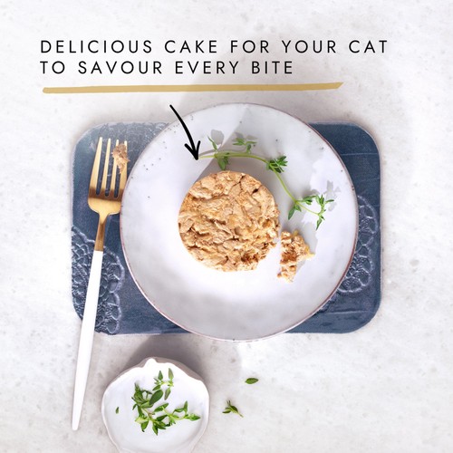 Gourmet Gold Savoury Cake with Beef, Chicken, Salmon, Tuna Wet Cat Food Can