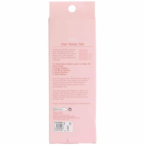 M&S Bloom Accessories Set of Twelve Hair Rollers