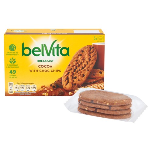 Belvita Cocoa Choc Chips Breakfast Biscuits 