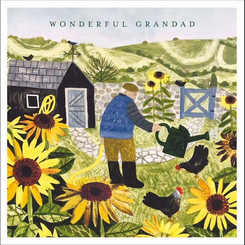 Woodmansterne Grandad Card Pottering Around