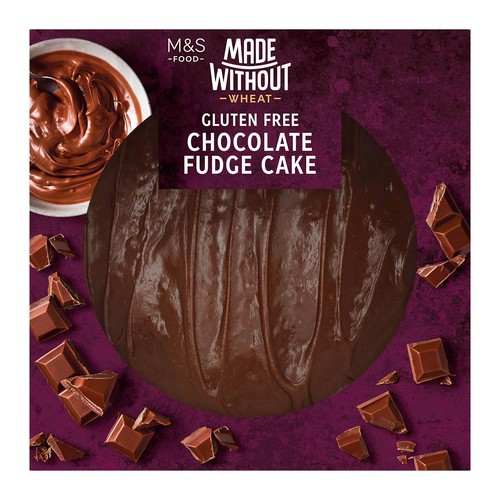 M&S Made Without Wheat Chocolate Fudge Cake