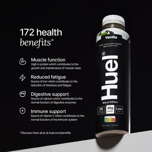 Huel Ready To Drink Black Edition Vanilla