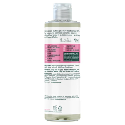 Faith in Nature Wild Rose Shampoo
