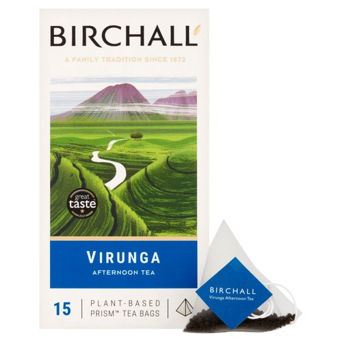 Birchall Virunga Afternoon Tea - 15 Prism Tea Bags