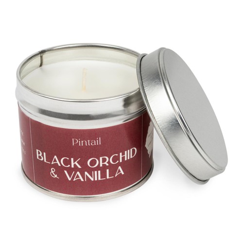 Pintail Candles Black Orchid & Vanilla Classic Tin Candle