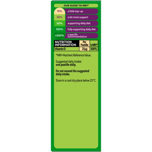 Bassetts Vitamins Adult Vitamin D Apple & Raspberry