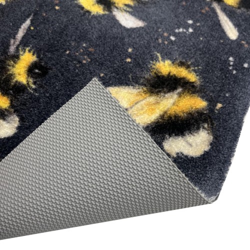 Mighty Mats Bree Merryn Collection Luxury Washable Mat Bees