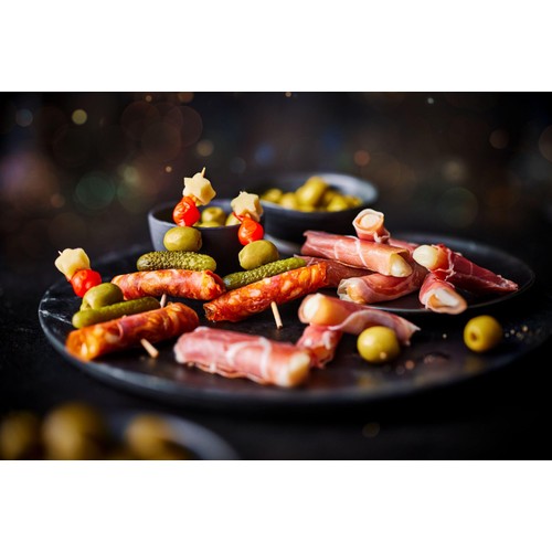 M&S Spanish Pitted Mild Manzanilla Olives