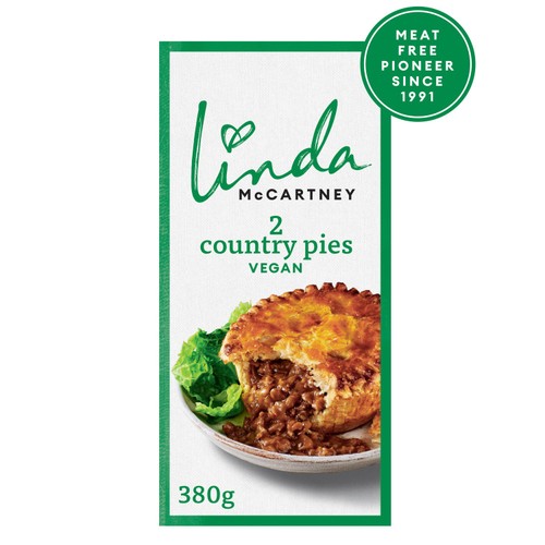 Linda McCartney 2 Frozen Country Pies Deep Fill