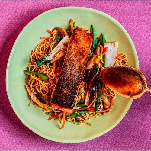 Mei Mei Spicy Dark Soy Stir Fry Sauce