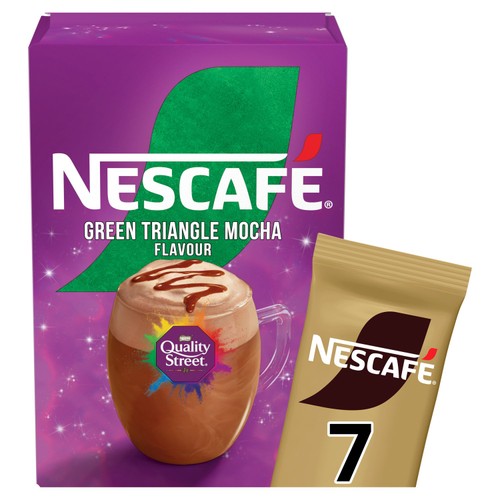 Nescafe Green Triangle Quality Street Mocha