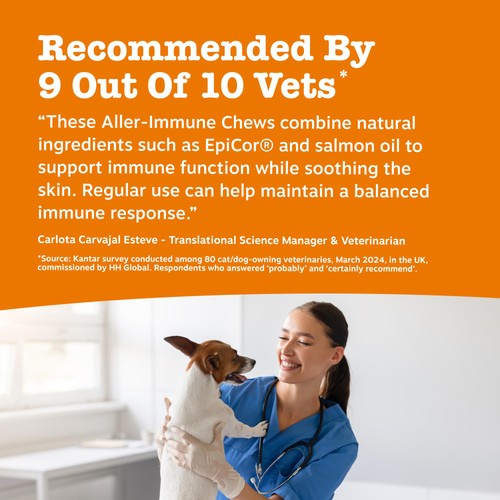 Zesty Paws Allergy & Immunity Chews Rich in Salmon Dog Treats