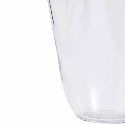 M&S Medium Handkerchief Glass Vase, Clear
