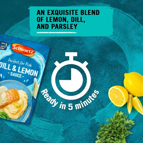 Schwartz Delicate Dill & Lemon Sauce for Fish