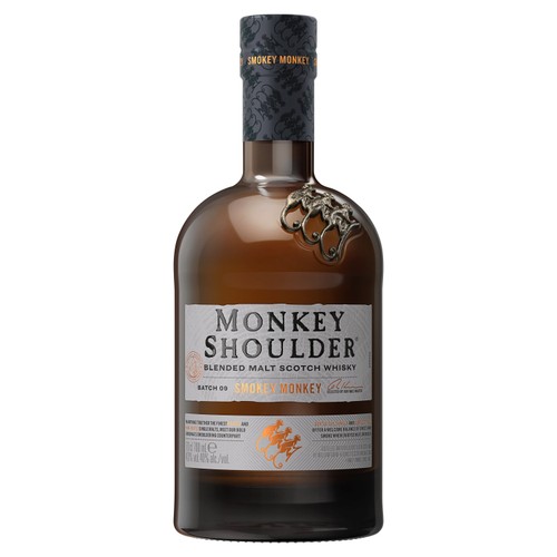 Monkey Shoulder Smokey Monkey Peated Blended Malt Scotch Whisky