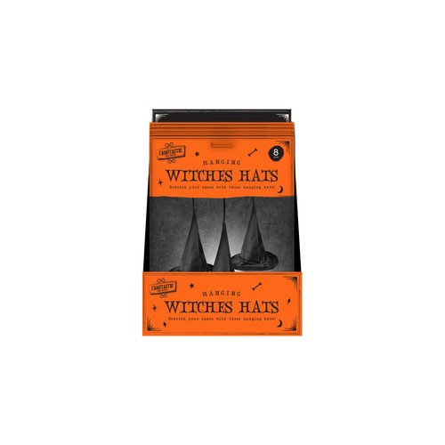 Halloween Spooky Hanging Witch Hats 