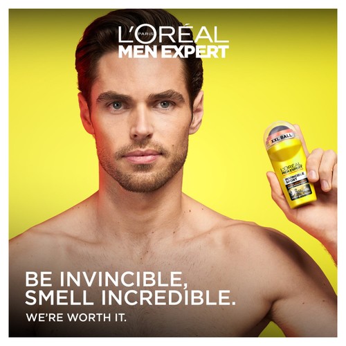 L'Oreal Men Expert Roll On Anti-Perspirant Deodorant  Invisible Sport