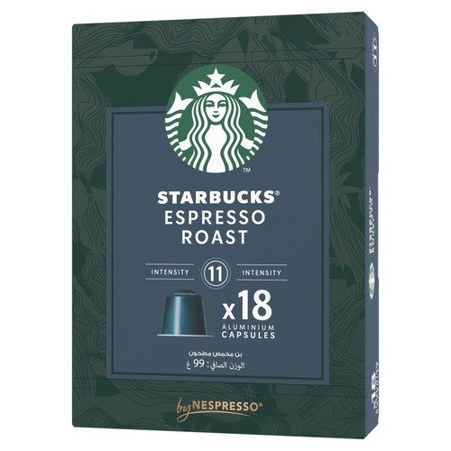 Starbucks Espresso Roast Aluminium Capsules