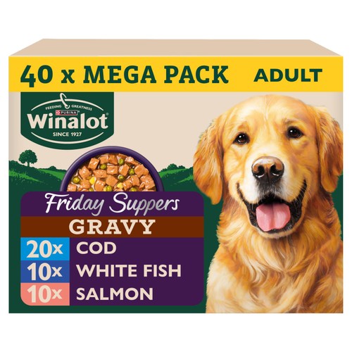 Winalot Friday Suppers Mixed in Gravy Wet Dog Food