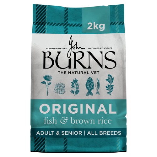 Burns Original Adult/Senior Fish & Brown Rice Dry Dog Food