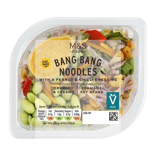 M&S Bang Bang Noodle Slaw