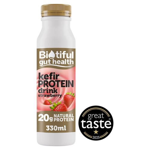 Biotiful Kefir High Protein Drink Strawberry