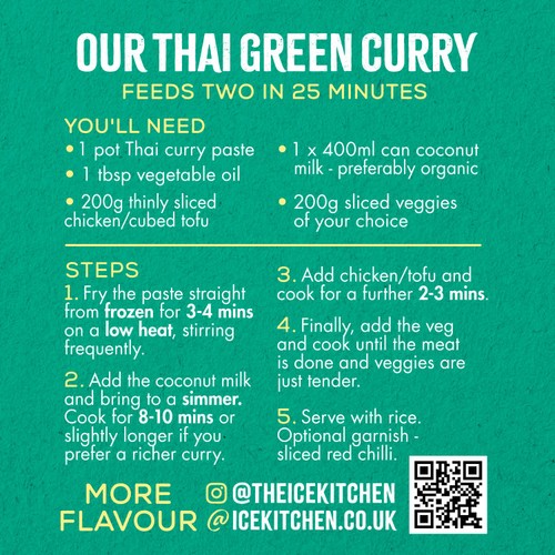 Ice Kitchen - Thai Green Curry Paste