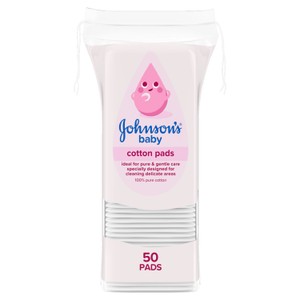 Johnson's Baby Cotton Pads- 50 Pads