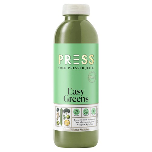 PRESS Healthfoods Easy Greens Cold-Pressed Juice