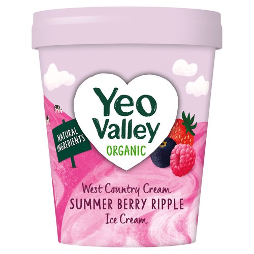 Yeo Valley Organic Summer Berry Ice Cream