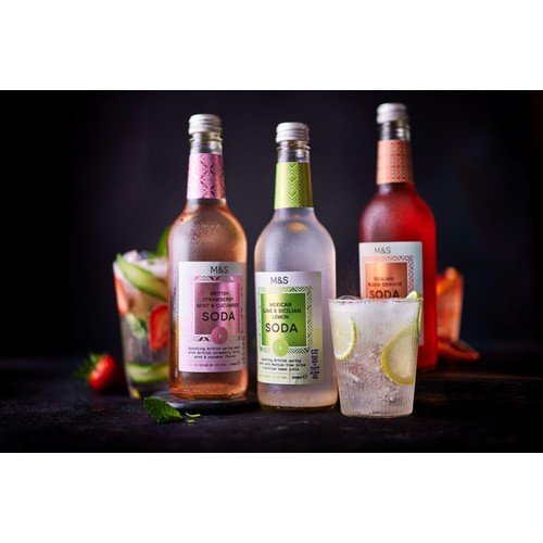 M&S Sicilian Blood Orange Soda