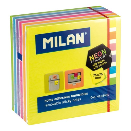 MILAN Pad 100 adhesive notes 76 x 76 mm