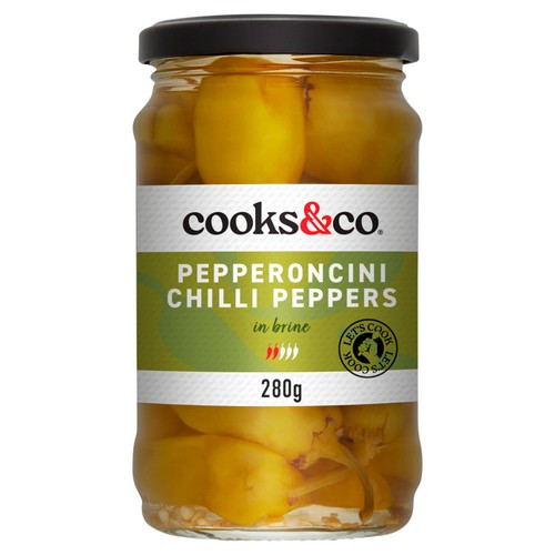 Cooks&Co Green Pepperoncini Peppers