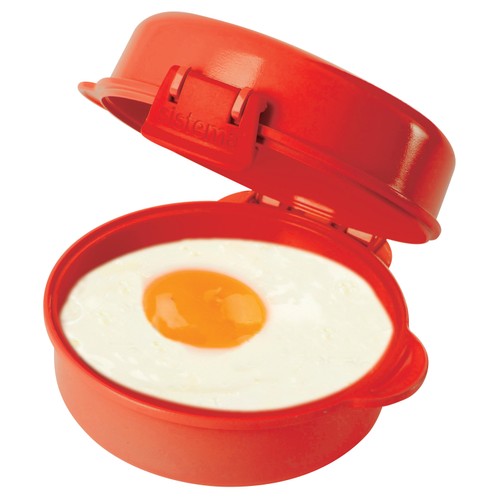 Sistema Microwave Easy  Egg Cooker with Steam Vent & Locking Clips