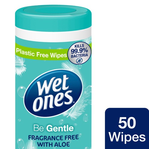 Wet Ones Be Gentle Wipes Canister